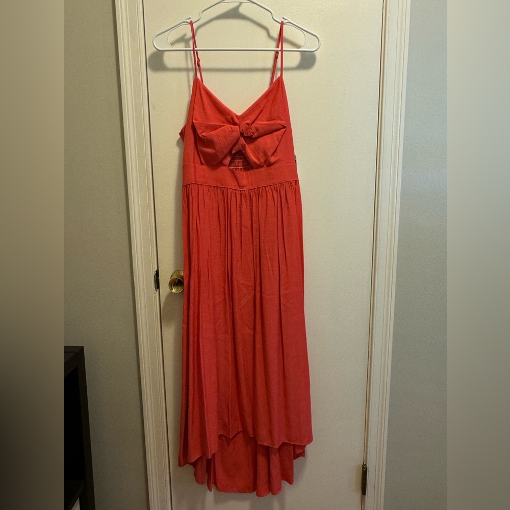 Nine West Coral High Low Dress Size M